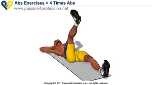 یک تمرین عالی برای تقویت عضلات...