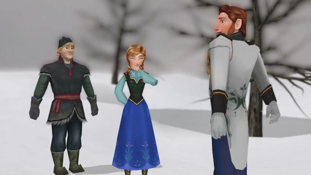 آب شدن اولاف  { السا  آنا  هان...