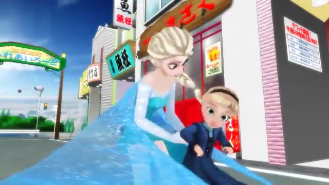 بچه السا دوست نداره قلقلک بخور...