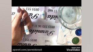اموزش طراحي ابرنگي ناخن