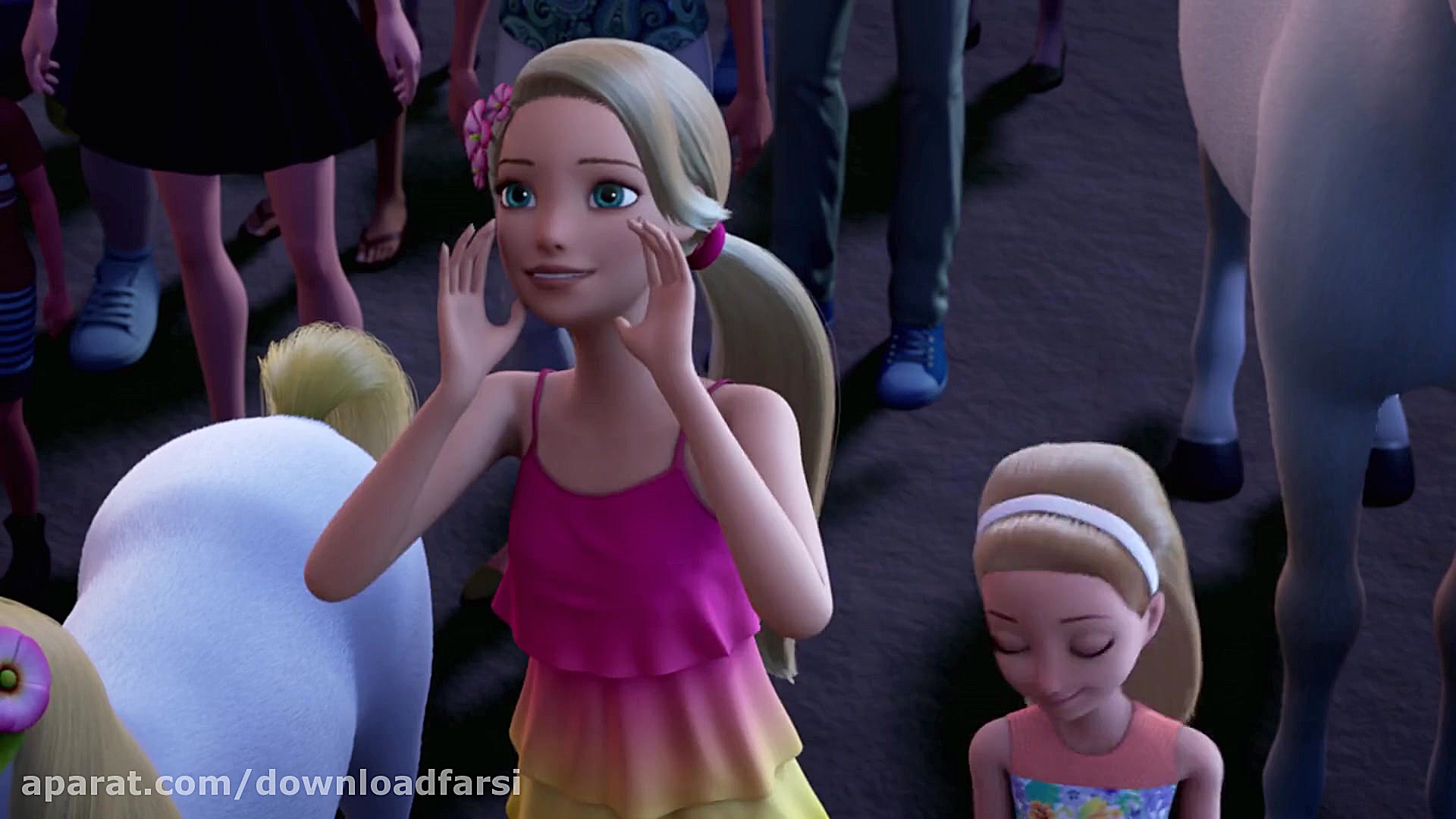 کارتون باربی و خواهرانش در تعق...