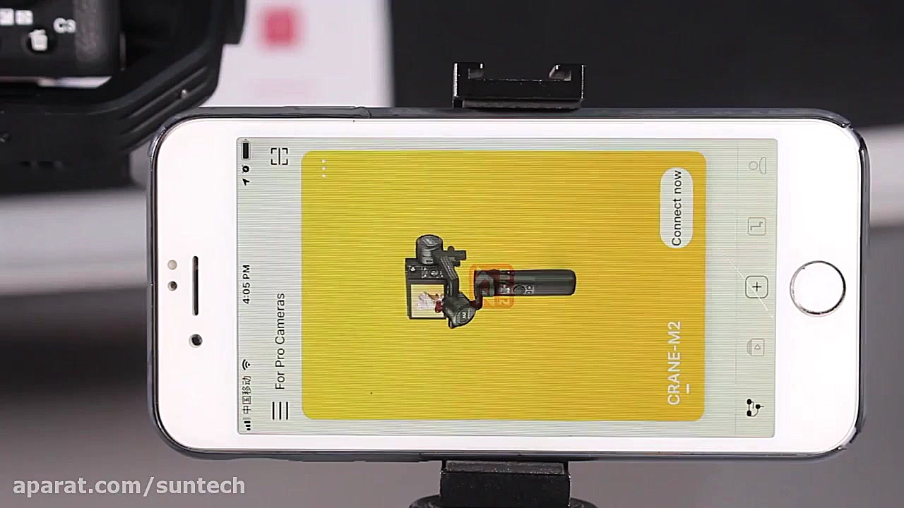 نصب دوربین سونی A6500 بر روی ژ...