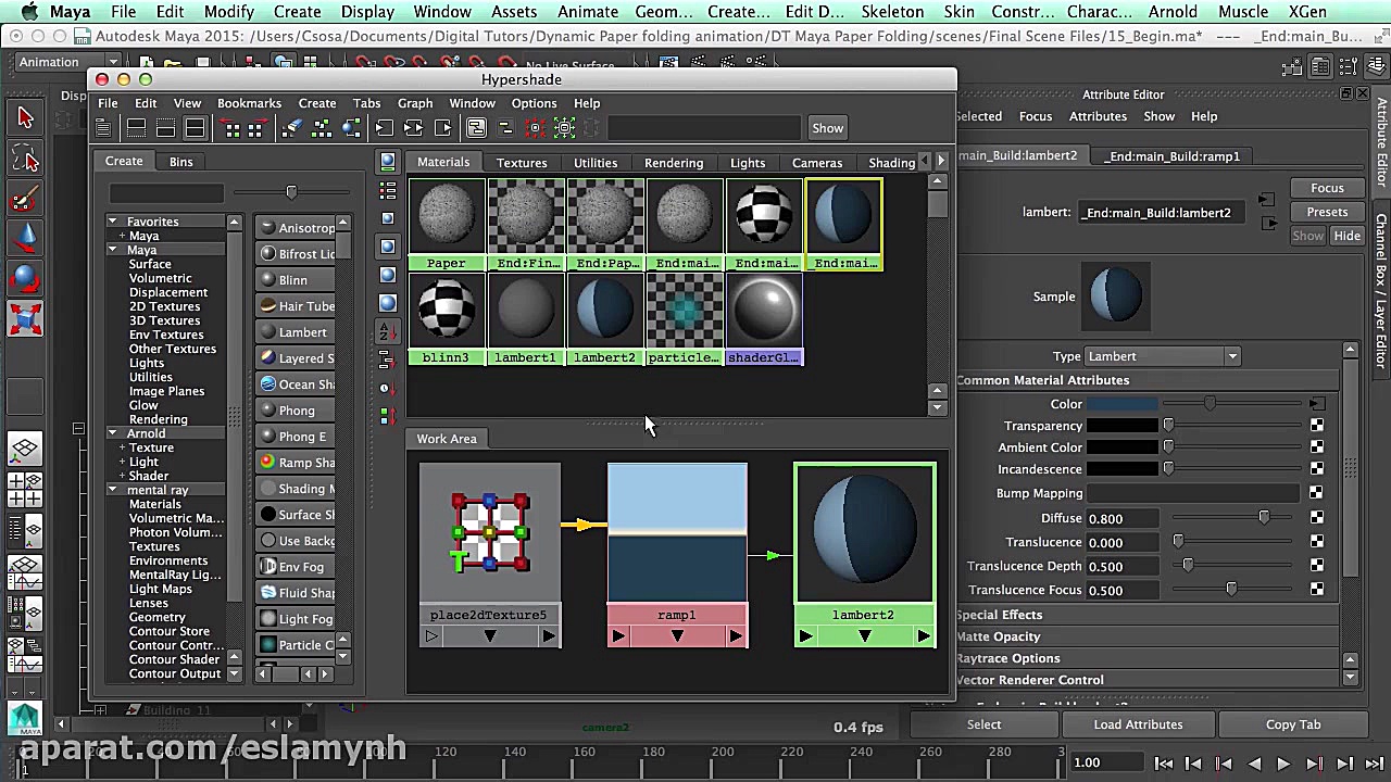 15. Setting up our scene for rendering