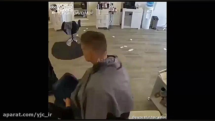 ورود وحشتناک و ناگهانی گوزن به...