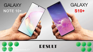 مقایسه سامسونگ s10 و note10