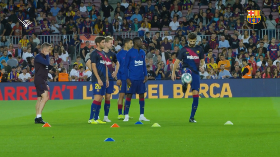 پشت صحنه بازی بارسلونا  سویا