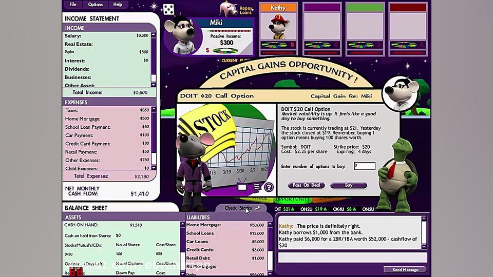 بازی هیجان انگیز گردش مالی راب...