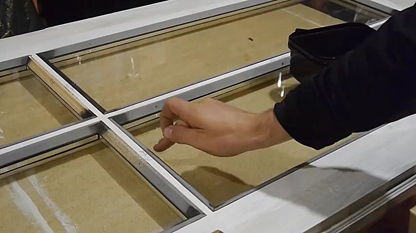 آموزش نصب پنجره دوجداره جای پن...