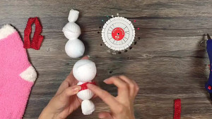 اموزش درست کردن کاردستی ادم بر...