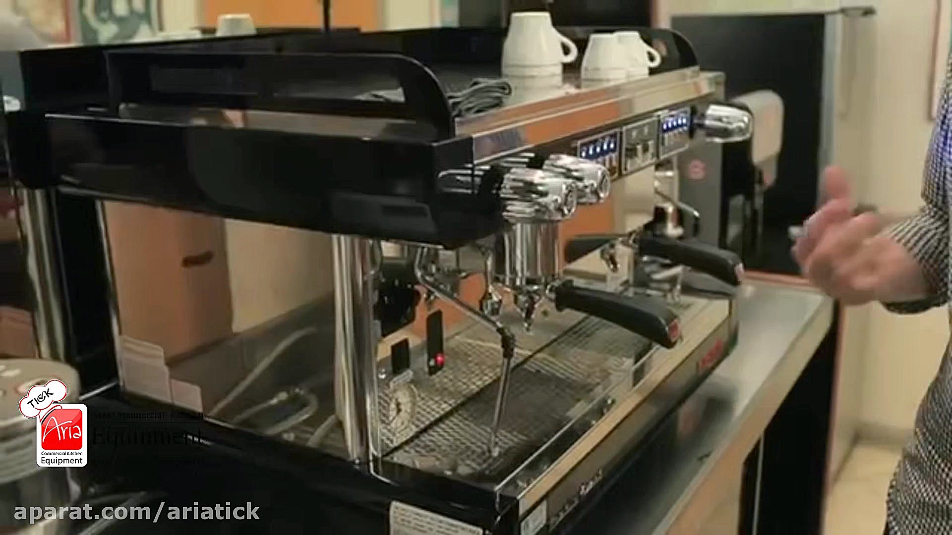 اسپرسو ساز دو گروپ اتوماتیک آس...