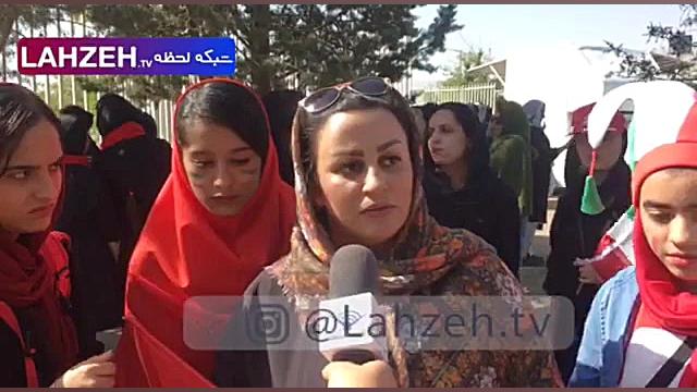 اولین حضور بانوان در استادیوم...
