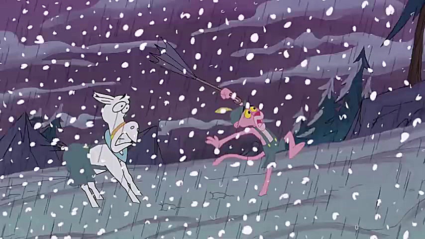 کارتون پلنگ صورتی  خرید پلنگ ص...