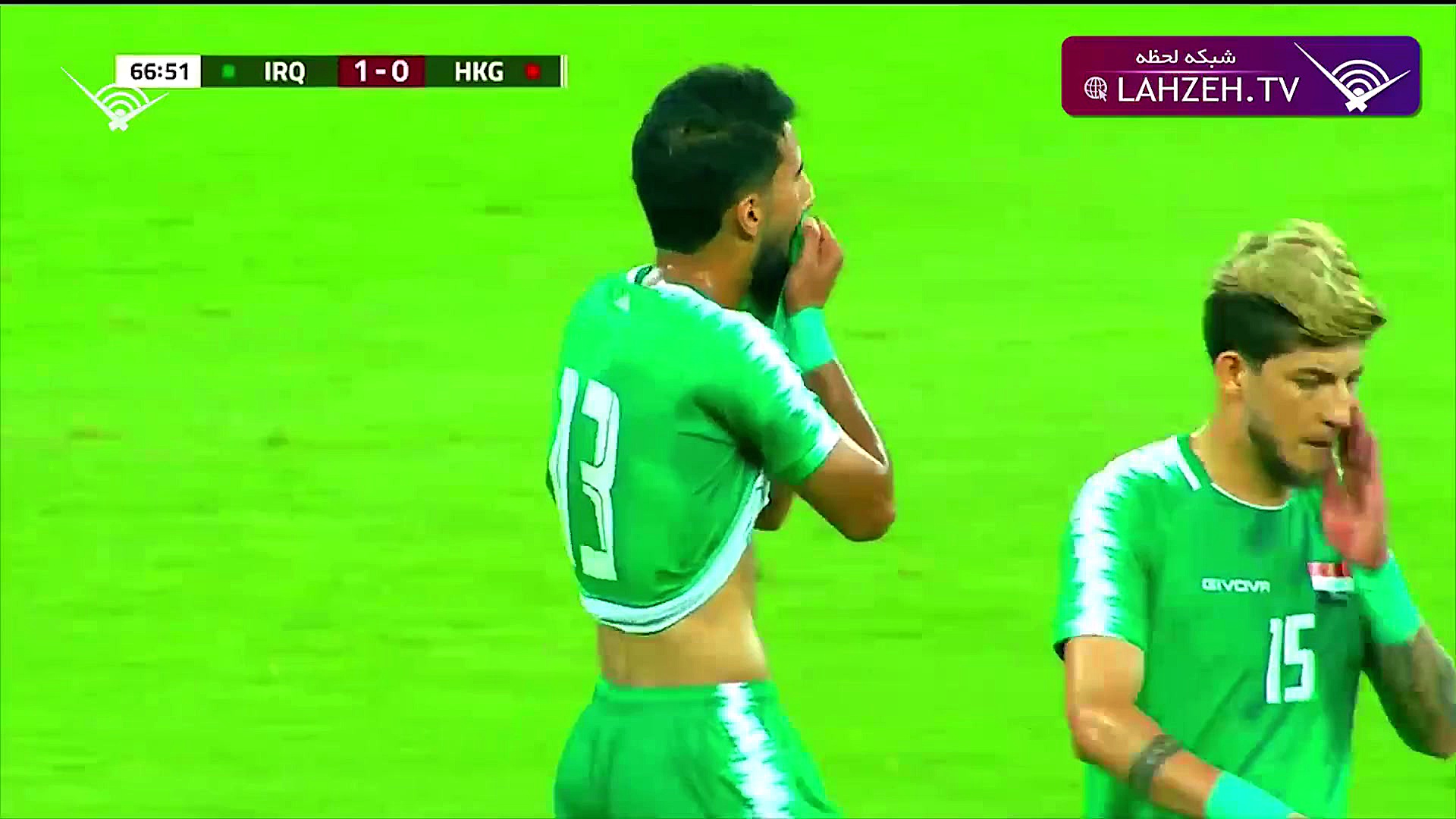 خلاصه بازی عراق 2  0هنگ کنگ|مق...