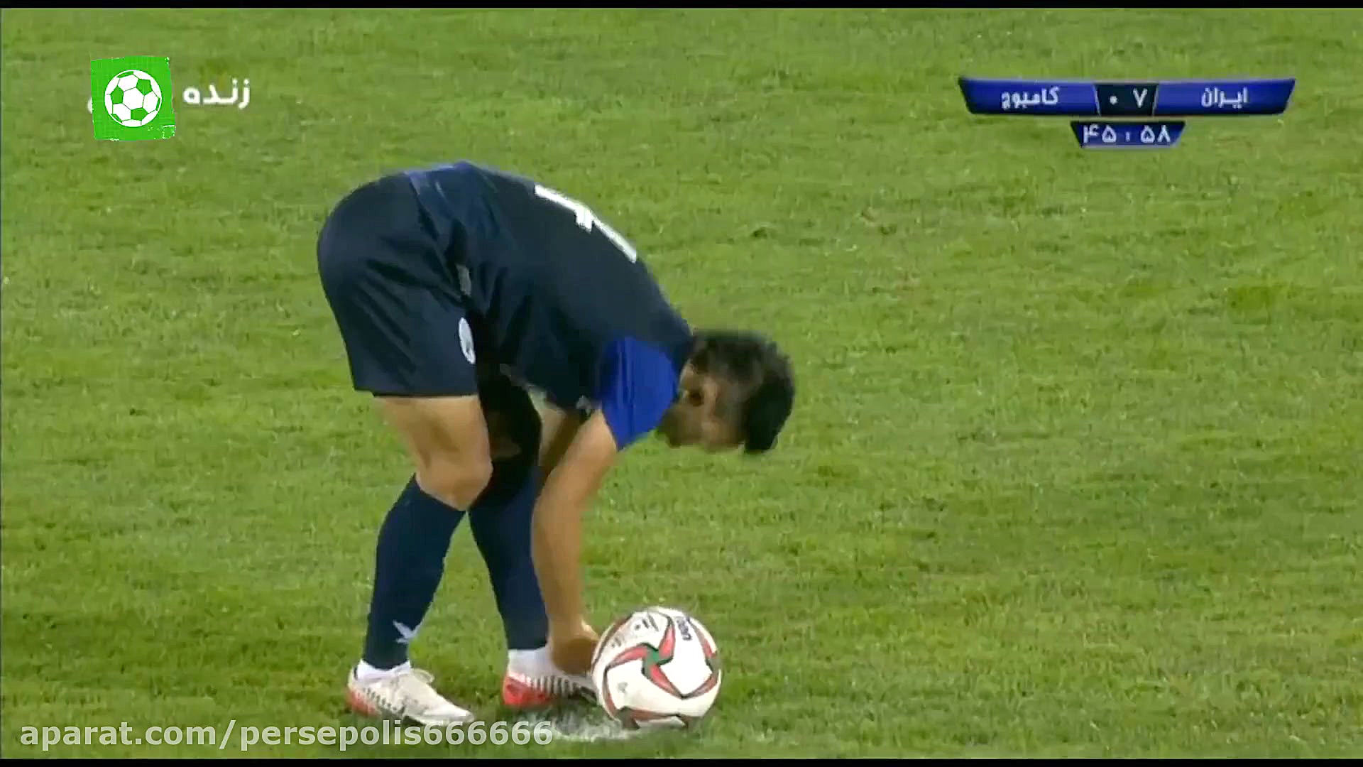 مهار پنالتی کامبوج توسط بیرانو...