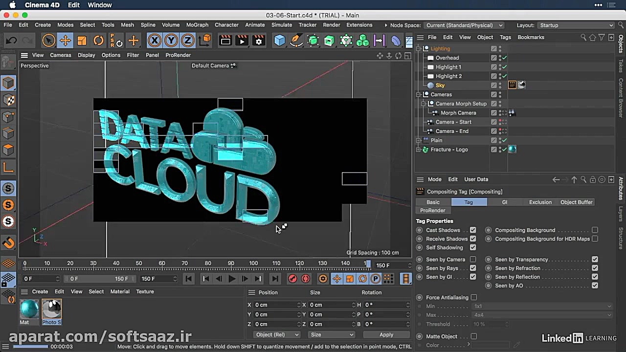 آموزش نرم افزار Cinema 4D R21