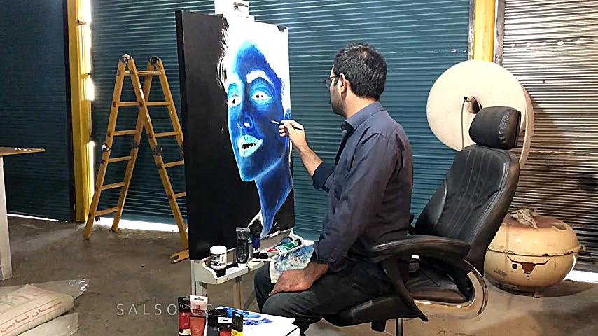 تصویر پنهان در نقاشی نگاتیو  ت...