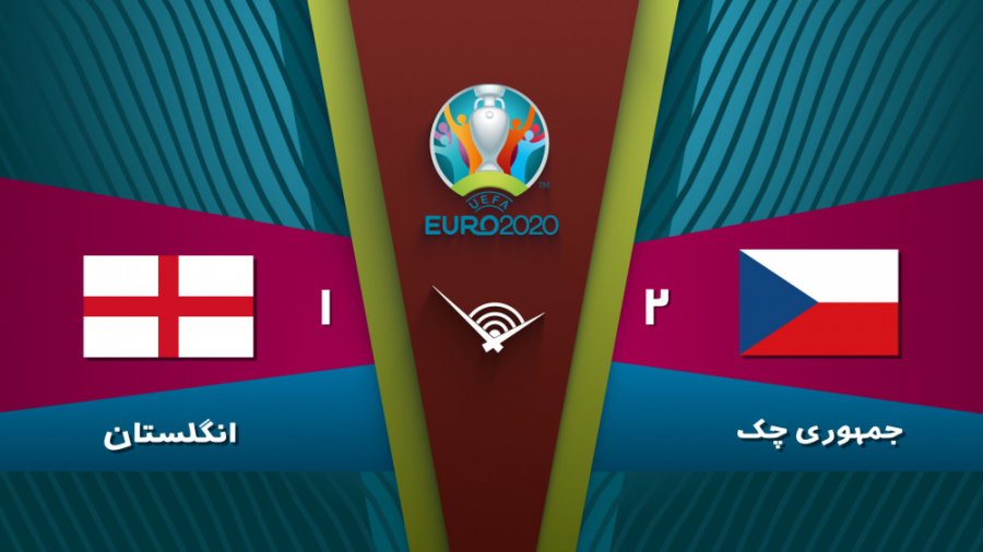 خلاصه بازی جمهوری چک 2  1 انگل...