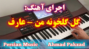 نوازندگی آهنگ گل گلخونه | کیبو...