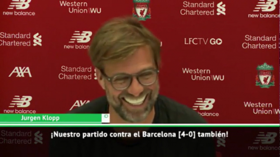 کلوپ پیروزی تیمش مقابل بارسلون...