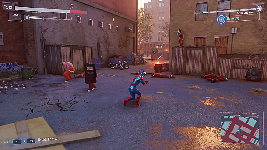 بازی اسپایدرمن با کیفیت 4K