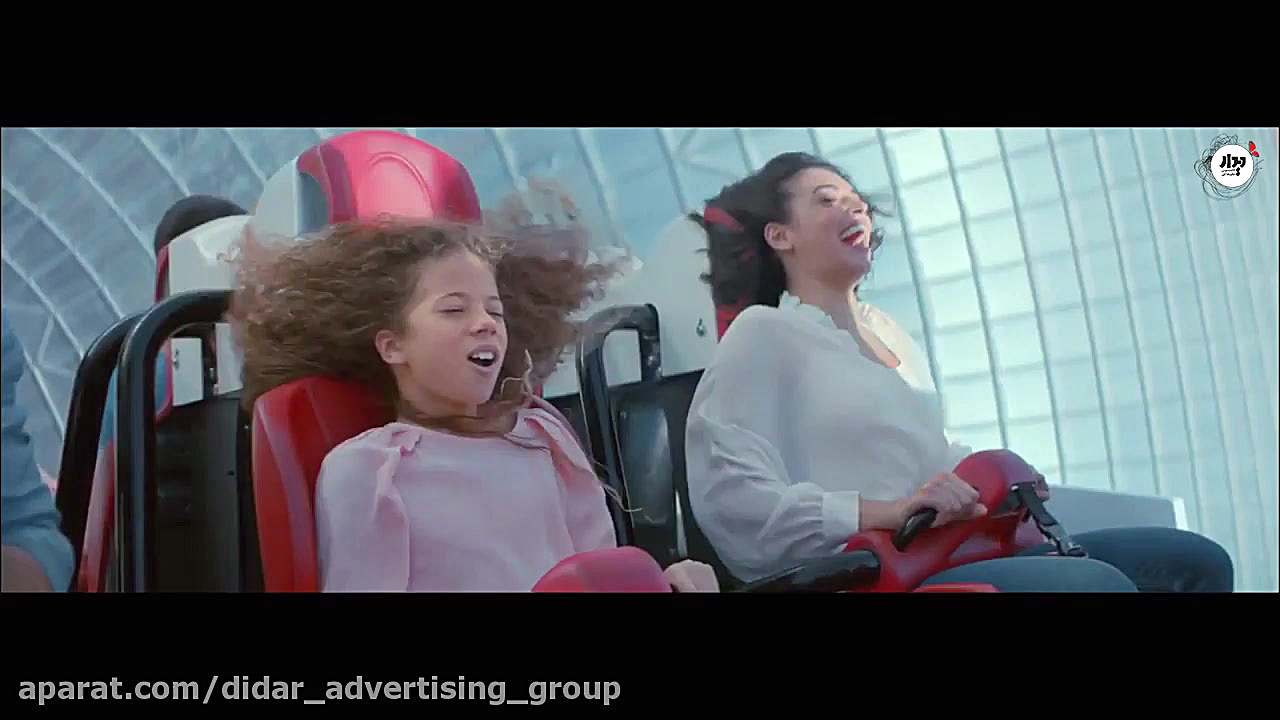 تبلیغ خلاقانه ترن هوایی فراری...