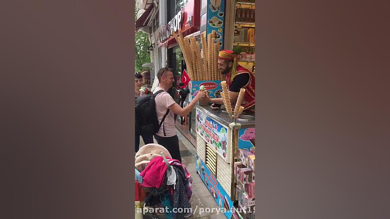 بستنی سنتی ترکیه