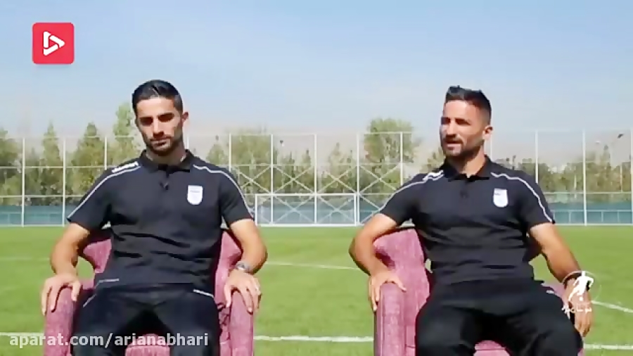 گفتگوی بامزه و دیدنی با میلاد...