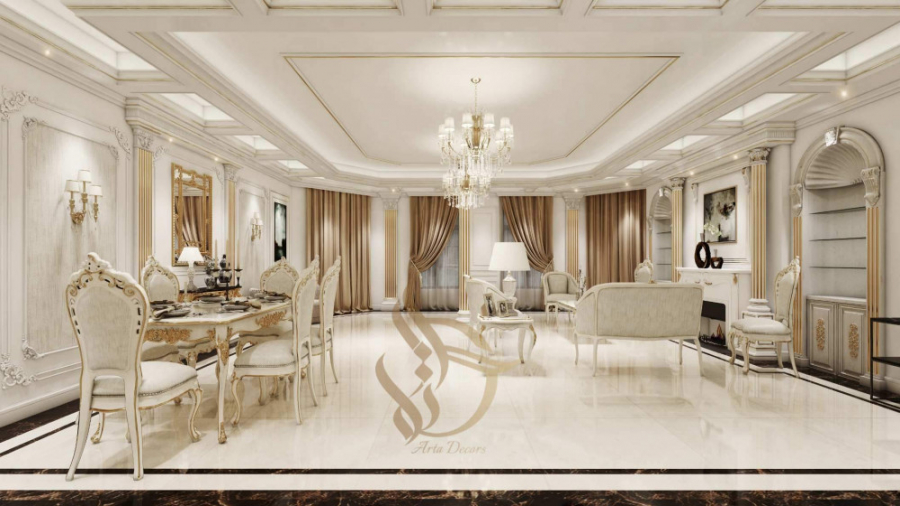 گچبری پیش ساخته لوکس کلاسیک |...