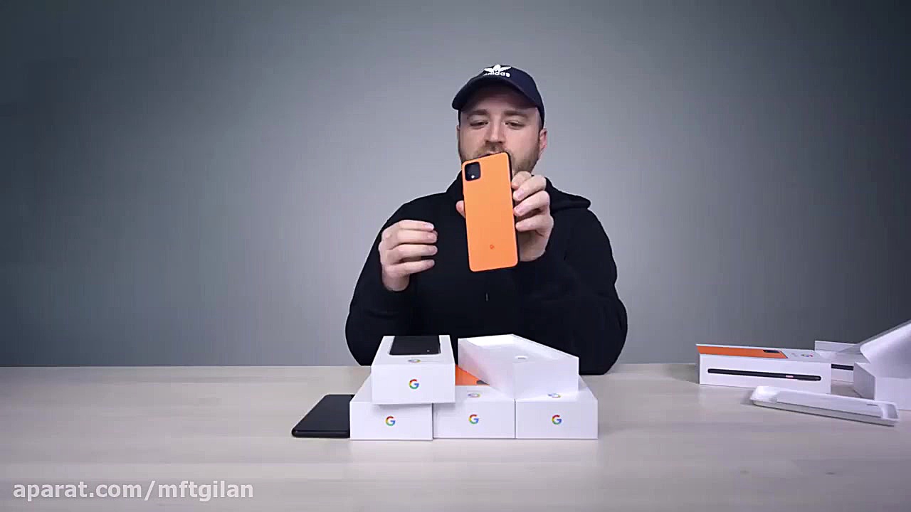 جعبه گشایی گوشی Google Pixel 4