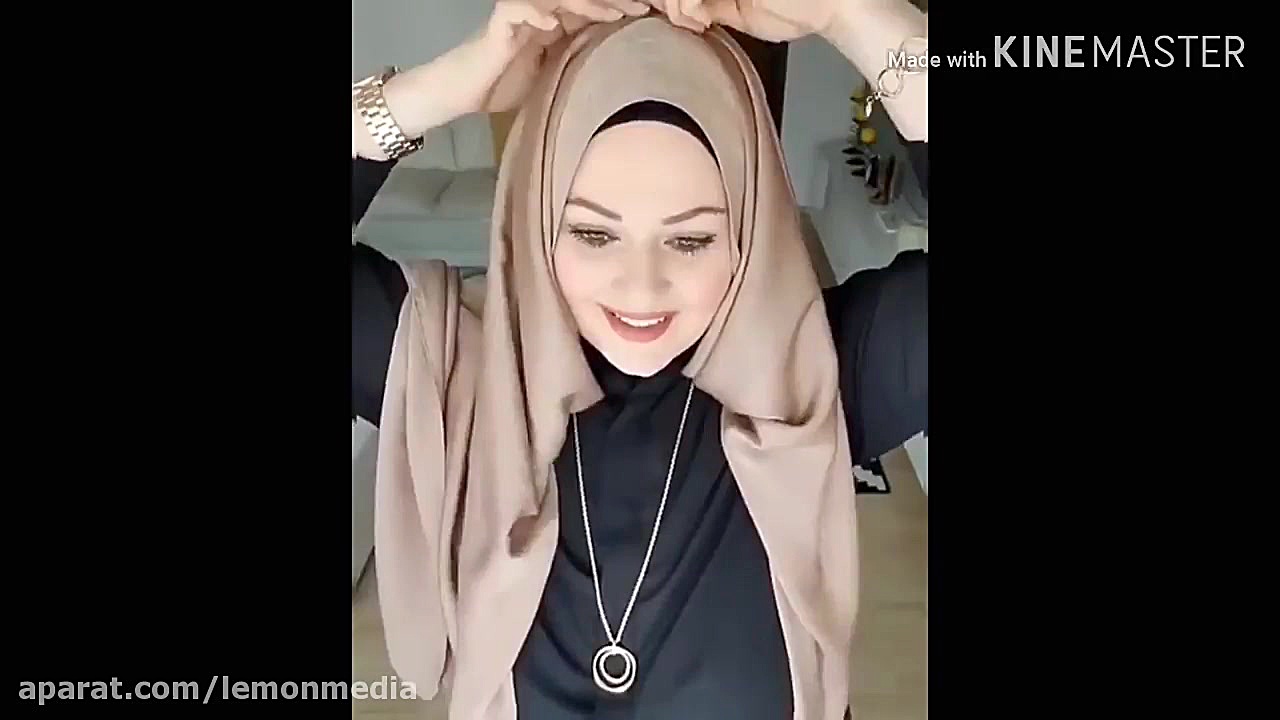 اموزش بستن شال و روسری