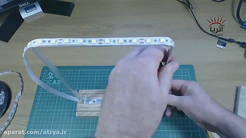 ترفند : چگونه با ال ای دی آینه...