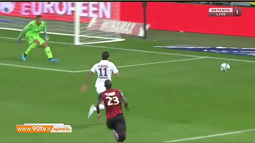خلاصه لیگ یک فرانسه: نیس 1 4 پ...