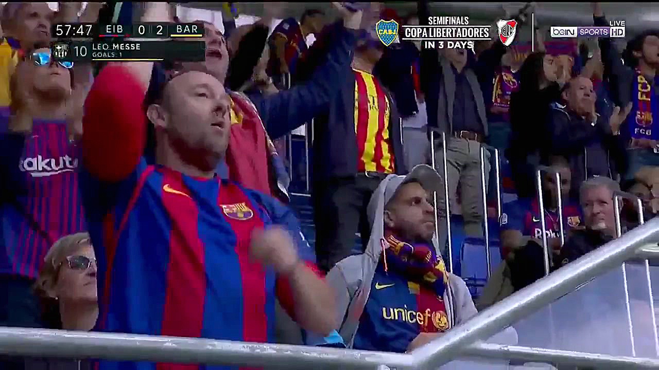 خلاصه بازی؛ ایبار ۰ ۳ بارسا