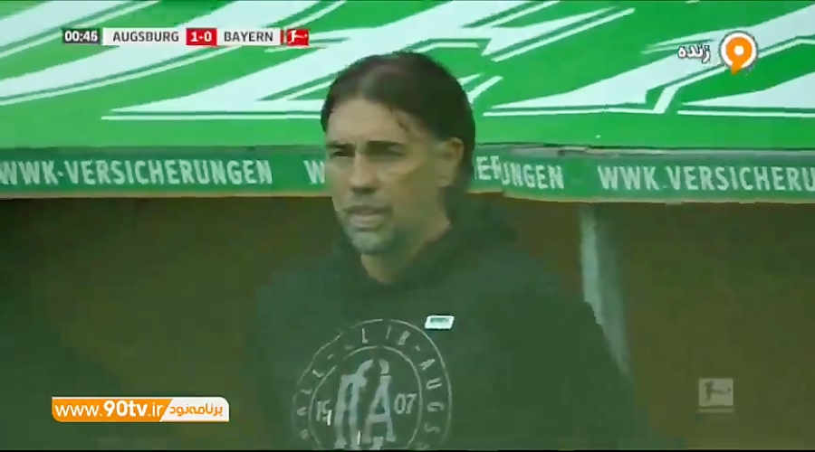 خلاصه بوندسلیگا: آگزبورگ 2 2 ب...