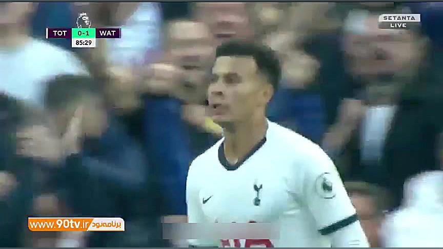 خلاصه لیگ برتر انگلیس: تاتنهام...