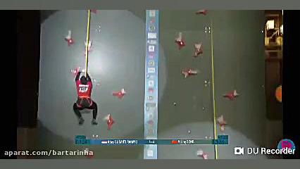 بانوی محجبه رکورد سرعت در سنگ‌...