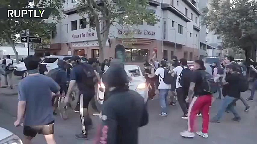 درگیری ها تظاهرات شدید در شیلی