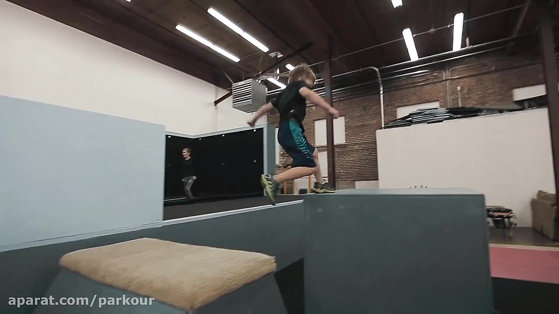 Parkour Kids Level Up at the G...