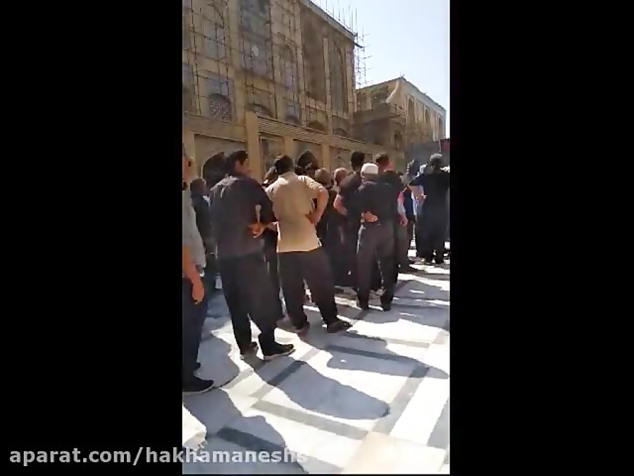 اینجا عراق  پیاده روی اربعین...