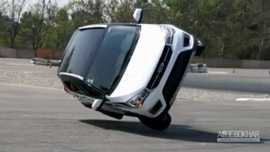 واژگونی ام وی ام X22 در تست در...