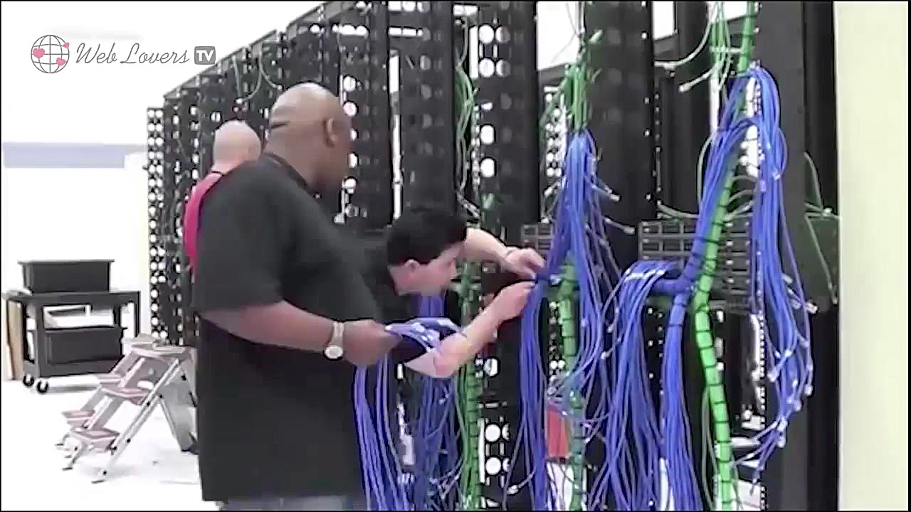 تایم لپس مونتاژ دیتاسنتر