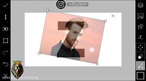 ساخت عکس پروفایل خفن برای اینس...