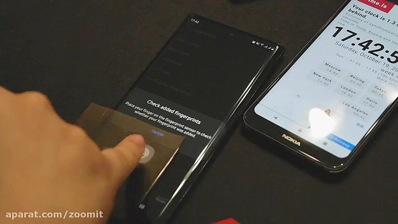 گول خوردن حسگر اثر انگشت گلکسی...