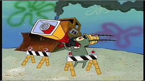 انیمیشن(باب اسفنجی شلوار مکعبی...