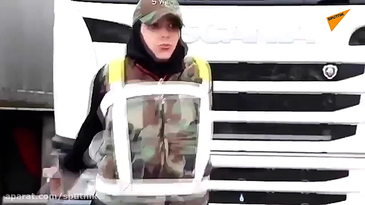 زور بازوی بانوی ایرانی که از م...