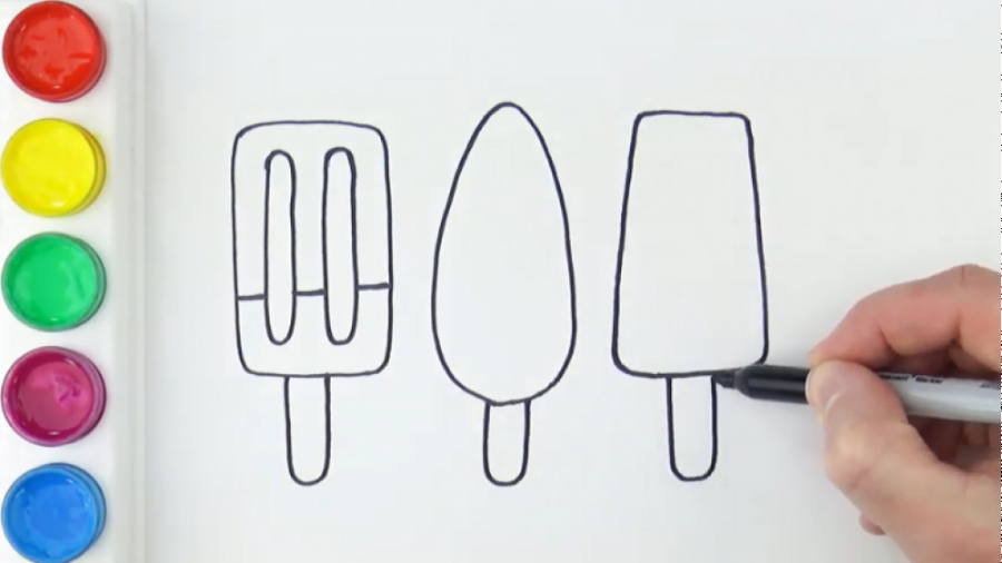 آموزش نقاشی و رنگ آمیزی کودکان...