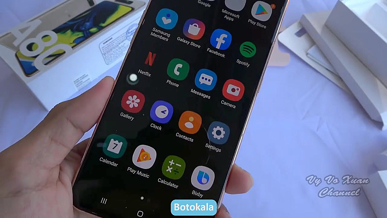 جعبه گشایی از Samsung Galaxy A...