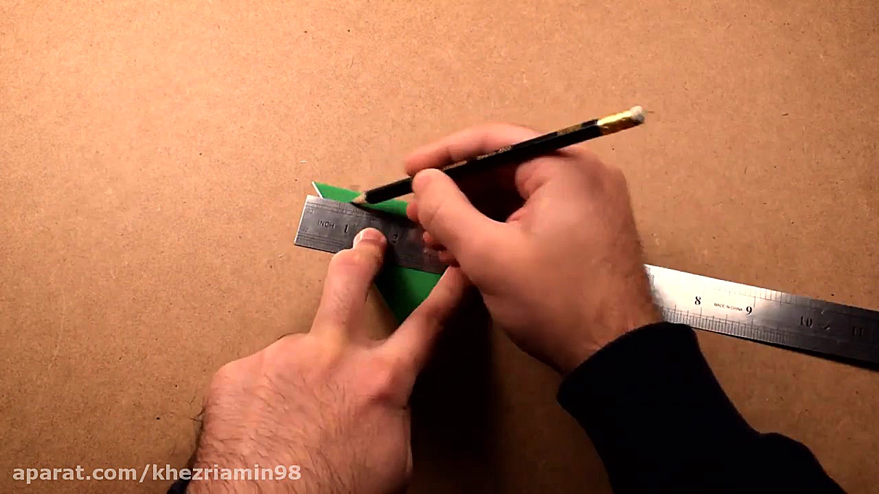 کاردستی کاغذی درخت کریسمس