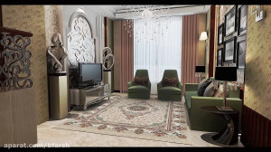 چیدمان مجازی دکوراسیون منزل