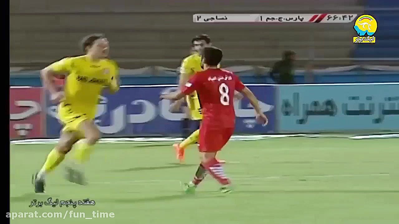 خلاصه بازی پارس جنوبی جم 2  2...